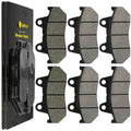 Front And Rear Brake Pads for Honda CB750F Super Sport 1982 / CB750F2C 1982-1983