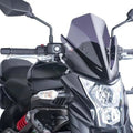 Kawasaki ER-6N 2012-2017 Puig Windscreen New Gen Sport Dark Smoke