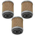 for Yamaha XC125Tr Xc-125Tr Cygnus 125 1995-2003 3-Pack Oil Filters