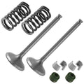 2x Exhaust Valve Kit for Yamaha WR450F 2007 2008 2009 2011 2012 2013 2014 2015
