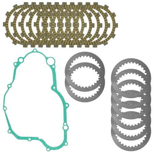 Clutch Friction Steel Plates and Gasket Kit for Yamaha WR250F 2001-2013