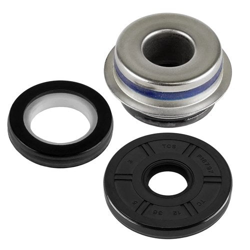 Water Pump Impeller & Oil Seal for Kawasaki EX500A 1987 1988 1989 1990-1993