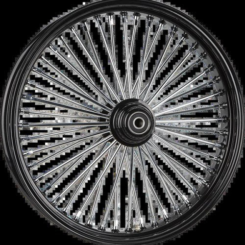 Harddrive Front 48 Spoke Wheel Black Single Disc 23X3.5 3/4" 00-Up | 052-14521