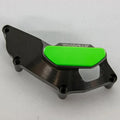 Yamaha 2021-2025 Tenere 700 Woodcraft Lhs Stator Cover Protector - Green Plate