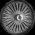 Harddrive Front 48 Spoke Wheel Black Dual Disc 21X3.5 3/4" 00-Up | 052-13522
