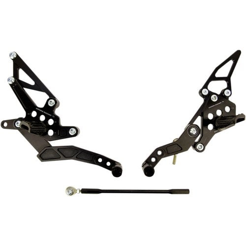 Driven Racing TT Rearset - FZ07 | DRP-709-BK