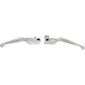 Drag Specialties Chrome Slotted Levers | H07-0606