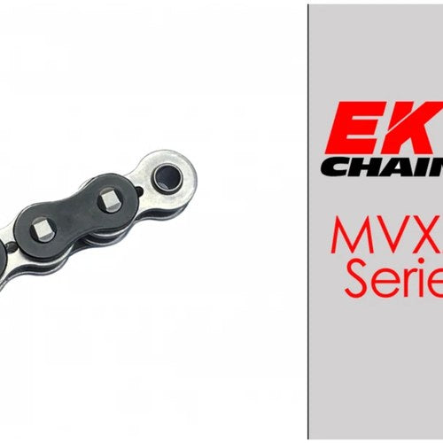 Honda 2004-2022 CBR1000RR EK MVXZ2 520 Conversion 120 Link Chain BLACK/NICKEL