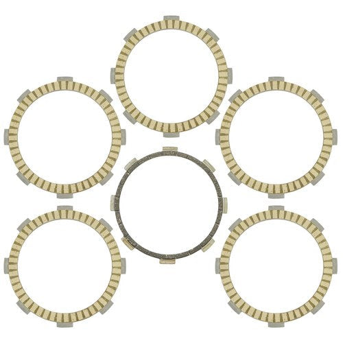 Clutch Friction Plates Kit for Kawasaki KMX125 1999-2001 / 13088-1077 13088-1016