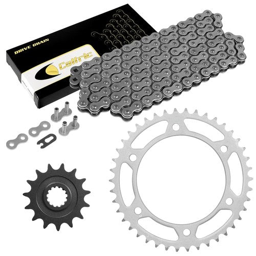 Drive Chain and Sprockets Kit for Suzuki GSXS750 GSX-S750Z 2015 / 525 x 112