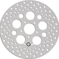 Harley Davidson Flt 08-13 XL 14-21 Harddrive SS Drilled Front Rotor 11.8 Mach