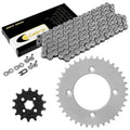 Caltric Drive Chain & Sprockets For Honda CRF110F 2013-2024 520 Pitch 86 Links