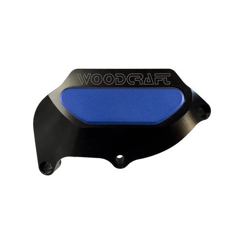 Aprilia 2021-2024 Tuono V4R Woodcraft Racing Stator Cover Protector - Blue Plate