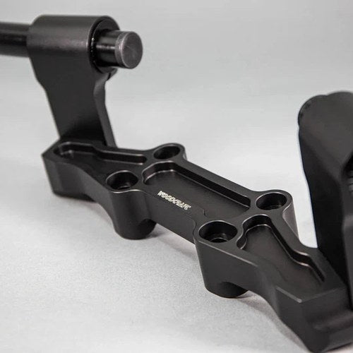 Kawasaki 2006-2011 Ninja 650R Woodcraft Clipon Adapter Plate - 75mm
