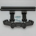 Yamaha 2017 FZ-10 Woodcraft Racing Clipon Bar Handlebar Adapter Plate - 3" Mount