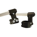 Woodcraft Racing 38mm 3 Piece Clipon Handlebar Kit With 2.5" Inch Rise - Silver