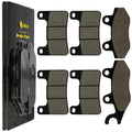 Caltric Front And Rear Brake Pads For Kawasaki ZX1000 Ninja H2 SX SE+ 2018-2023