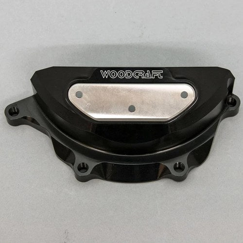 Yamaha 2025 R9 Woodcraft Engine Stator Cover Protector - Stainless Steel Plate