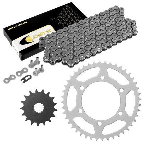 Caltric Drive Chain & Sprockets For Suzuki GSXS1000 2016-2024 27600-33E50-116