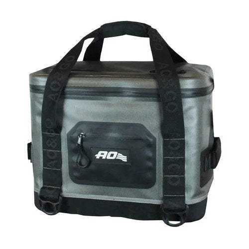 American Outdoors Hybrid Cooler 24-CAN-PACK - Grey With D-RING TIE-DOWN Points
