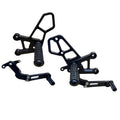 Yamaha 2025 R9 Woodcraft Racing Rearsets / Footpegs Kit - Standard / GP Shift