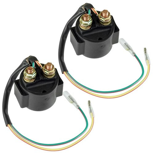 2x Starter Solenoid Relays for Kawasaki KZ750 KZ750A Kz750B Ltd 1976 - 1983