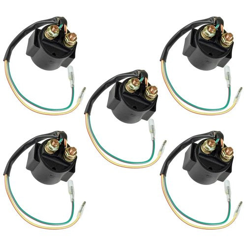 5x Starter Solenoid Relays for Kawasaki KZ550 KZ550A KZ550C 1980-83 / KZ700 1984