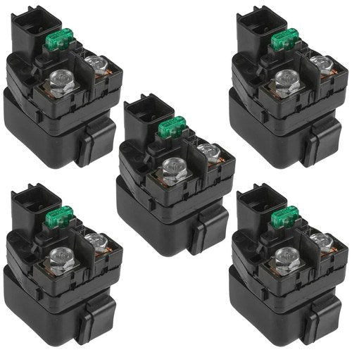 Starter Solenoid Relays for Suzuki GSX-R600 GSXR600 2006-2009 / 31800-41G10 / 5x