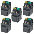 Starter Solenoid Relay for Honda 35850-MFL-D01 35850-MFL-003 35850-MFT-641 / 5x