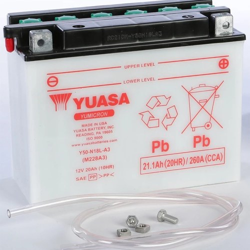 Yuasa Yumicron Battery Y50-N18L-A3