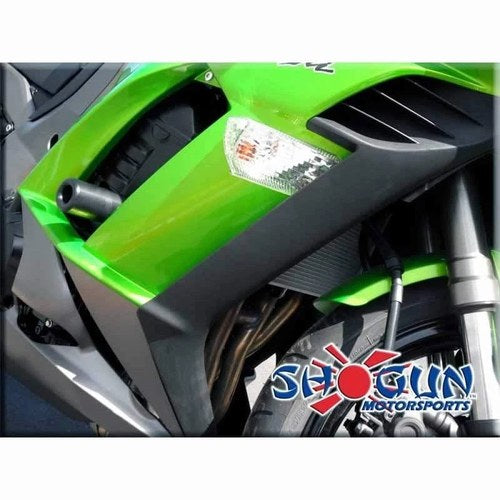 Kawasaki Ninja 1000 2011-2016 Shogun Standard Black No Cut Frame Sliders