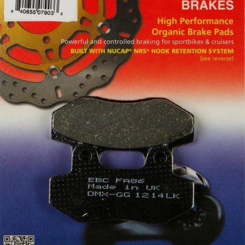 Ebc Organic Brake Pads FA86