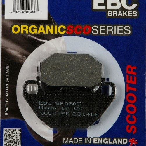 Ebc Sfa Organic Scooter Brake Pads SFA305