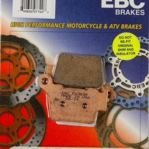 Ebc R Series Long Life Sintered Brake Pads FA368R