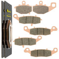 Front And Rear Brake Pads for Kawasaki Ninja 650R EX650 Ex 650 2006-2011