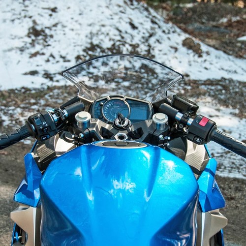 2024-2026 Kawasaki Nina 500 Woodcraft Racing 41mm CLIP-ON Clipon Handlebar Kit