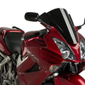 Honda 2002-2009 VFR800 Interceptor Puig Windscreen Z-RACING Black