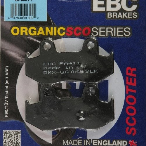 Ebc Sfa Sintered Scooter Brake Pads SFA411
