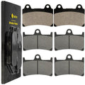Brake Pads for Yamaha XV1700 Road Star Midnight XV17A 2004-2007 Front Rear Pads