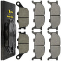 Front Rear Brake Pads for Yamaha FZ6R 2011-2017 Front Rear Pads