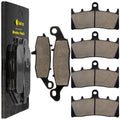 Front & Rear Brake Pads for Kawasaki VN1500 Vulcan 1500 Mean Streak 2002 03 2004