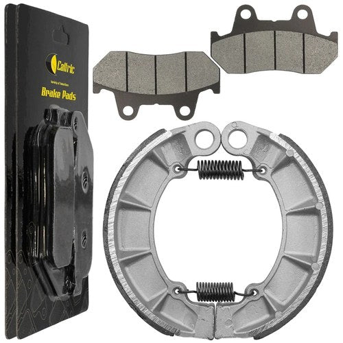 for Honda VF750C Magna V45 1987 1988 Front Brake Pads & Rear Brake Shoes