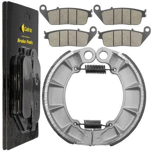 Front Brake Pads & Rear Brake Shoes for Honda VF750C VF750C2 Magna 750 97-03
