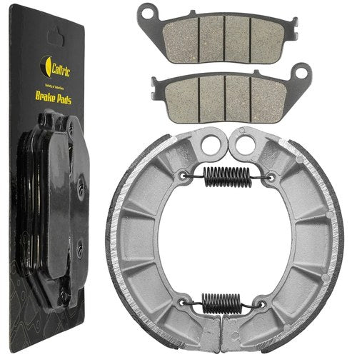 Front Brake Pads Rear Brake Shoes for Honda VT750C Shadow Ace750 Deluxe 02 03