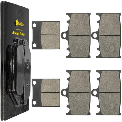 Front & Rear Brake Pads for Kawasaki ZX7R ZX-7R Ninja ZX750 1991 1992 1993 1994