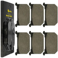 Front & Rear Brake Pads for Kawasaki KZ1000 Police 1000 1982-2001