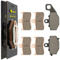 Front & Rear Brake Pads for Kawasaki ZR1000 Z1000 2003 2004 2005 2006