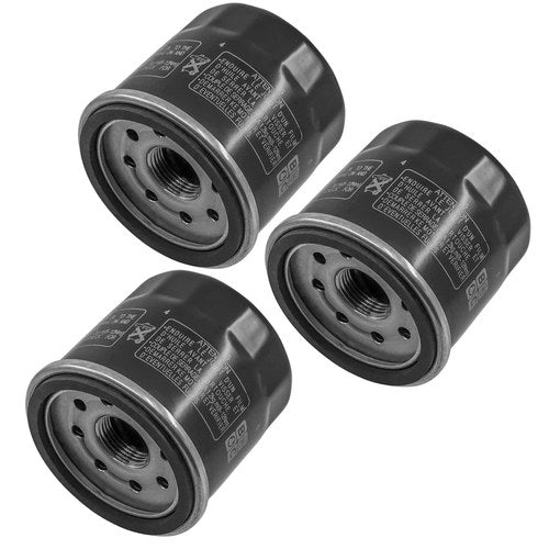 3 Pack Oil Filter for Kawasaki VN2000 Vulcan 2000 Ltd Classic Lt 2004-2010
