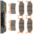 Front & Rear Brake Pads for Yamaha XV1600 Road Star Midnight 2001-2003 Sintered