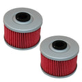2 Pack Oil Filter for Kawasaki KLX125 KLX140 KLX140L KLX140G 2008-2026